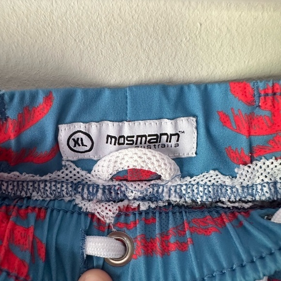 Mosmann Australia Swim Trunks Palm Tree Summer Beach Vacation - Picture 2 of 4